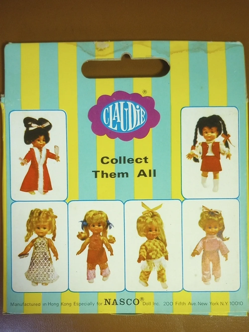 NIB Nasco Miss Claudie Vintage Retro Doll Outfit #610